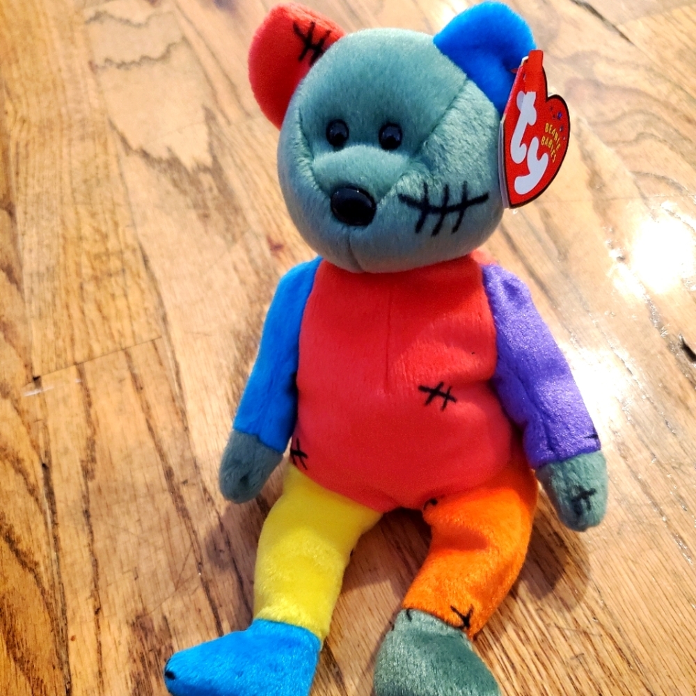 Frankenteddy Beanie Baby